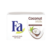 FA Coconut Milk, ošetrujúce toaletné mydlo s prírodným kokosovým výťažkom 100 g