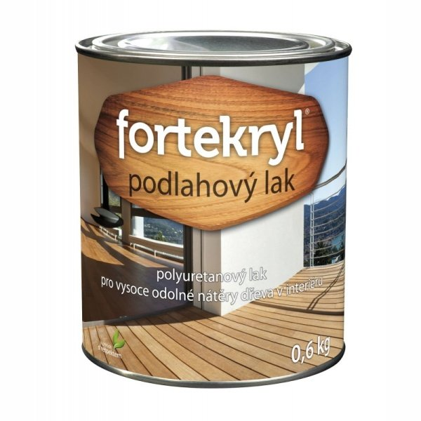 FORTEKRYL Podlahový lak - lesklý 0,6 kg - 0,6 kg