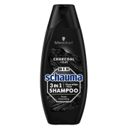 SCHAUMA Men 3 v 1 Charcoal & Clay, šampón pánsky 400 ml
