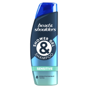 Head & Shoulders Sensitive, sprchový gél a šampón pánsky 270 ml