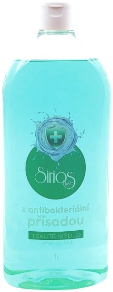 Sirios herb tekuté mydlo s antibakteriálnou prísadou 1 l - antibakt.