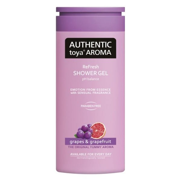 Authentic Toya Aroma Grapes & Grapefruit, sprchový gél 400 ml