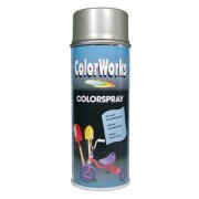 ColorWorks Colorspray Dekoračný akrylátový lak, odtieň 9006 - strieborná 400ml
