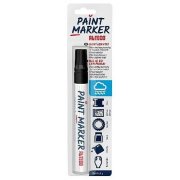 ALTECO Paint Marker farebný popisovač - čierny 1ks