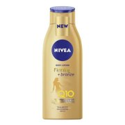 NIVEA Firming + Bronze Q10, spevňujúce tónovacie telové mlieko 400 ml