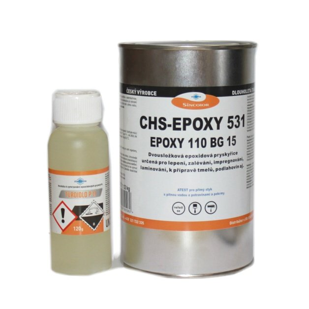 CHS-EPOXY 531 / Epoxy 110 BG 15, dvojzložkový epoxid 1,12kg