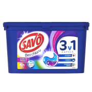 SAVO Color Trio Caps 3v1, gélové kapsuly 45 praní