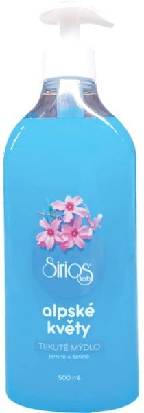 Sirios herb tekuté mydlo Alpské kvety 500 ml - alpské kvety