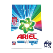Ariel Color Fresh Touch of Lenor, prací prášok 45 praní