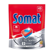 Somat tablety do umývačky riadu All in 1 Extra, 45 ks