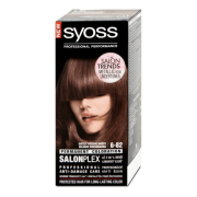 SYOSS Professional Color Vibrant, dlhotrvácna farba na vlasy, odtieň 6-82 svetlý ružovo hnedý 1ks