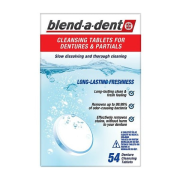 BLEND-A-DENT čistiace tablety na zubné protézy 54 ks
