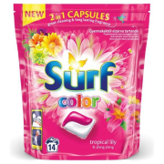 SURF Tropical Lily & Ylang Ylang Color, pracie kapsuly na farebné prádlo 14ks