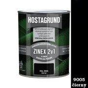 HOSTAGRUND S2820 Zinex 2v1 RAL 9005 čierna 2,5 l
