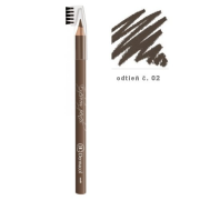 Dermacol Soft Eyebrow Pencil Ceruzka na zvýraznenie obočia, s kefkou, odtieň 02, 1,6g