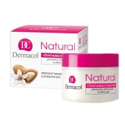 Dermacol Natural Výživný mandľový denný krém, s prírodným mandľovým olejom a koenzýmom Q10 50ml