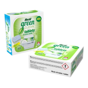 REAL Green clean, tablety do umývačky riadu 40ks