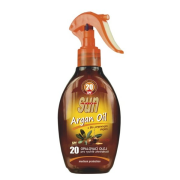 SUN Argan Oil, opaľovací olej s arganovým olejom SPF 20, 200ml