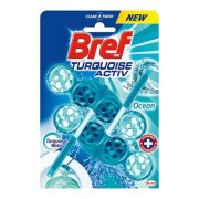 BREF Turquoise Aktiv Ocean tuhý wc blok 2 x 50g