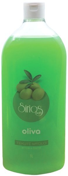 Sirios Herb tekuté mydlo Oliva 1 l, oliva
