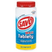 SAVO Bazén Chlórové tablety Maxi, pre celosezónnu dezinfekciu a údržbu bazénovej vody 1,4kg
