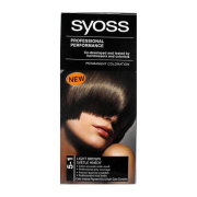 Syoss Professional dlhotrvácna farba na vlasy, odtieň 5-1 svetlo hnedá 1ks