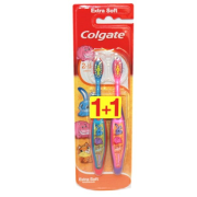 COLGATE 2-6 rokov, zubná kefka detská extra jemná 2ks