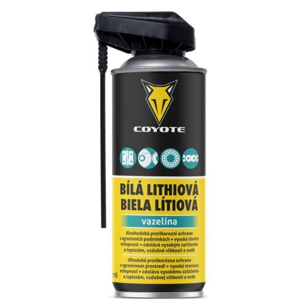 COYOTE biela líthiová vazelína 400 ml