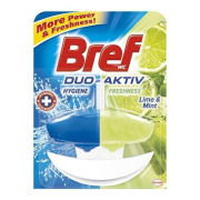 Bref WC Duo Aktiv Lime & Mint, čistiaci wc prípravok s limetkovou vôňou 50ml