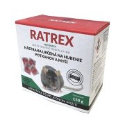 Ratrex mäkká návnada určená na hubenie potkanov a myší 150g