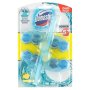 Domestos Power 5+ Active Turquoise Water Tropical Sea tuhý WC blok 2 x 53 g