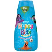 Happy Kids sprchovací gél a šampón s vôňou lesných plodov 2v1, 300 ml