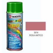 MACOTA  COLOR 3G, 100% čistý akrylový email - RAL 3014 rosa antico 400ml
