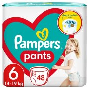 Pampers Pants S6, 15+kg, 48 ks