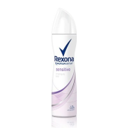 REXONA Sensitive, sprej antiperspirant s príjemnou vôňou 150ml