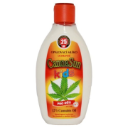 Canna Sun KIDS Ochranné opaľovacie mlieko OF25, pre deti od 3 rokov s 12% obsahom konopného oleja