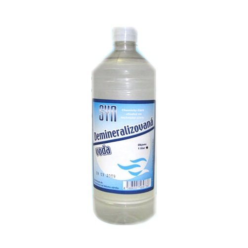 DESTILOVANÁ voda, demineralizovaná 1l - 1l