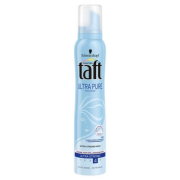 TAFT Ultra Pure 4, penové tužidlo na vlasy ultra silno tužiace bez obsahu silikónov 200ml