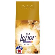LENOR 2v1 Gold Orchid Color, prací prášok pre ochranu farby 18 praní