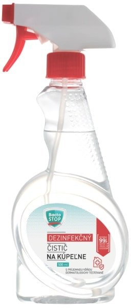 BactoSTOP dezinfekčný čistič na kúpeľne 500 ml - kúpeľne
