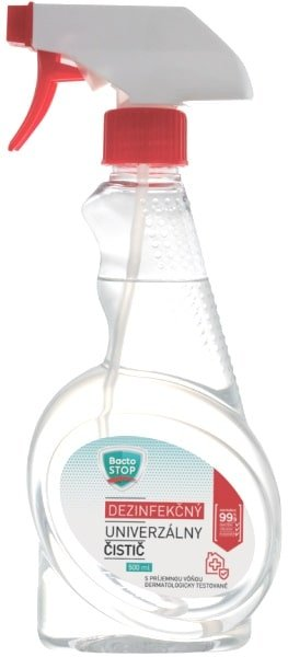 BactoSTOP univerzálny dezinfekčný čistič v spraji 500 ml - univerzálny