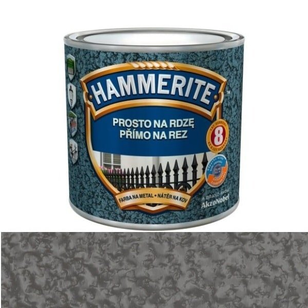 HAMMERITE kladivkový šedý 2,5l - šedý