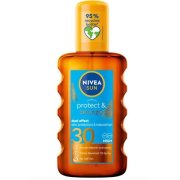 Nivea Sun Protect & Bronze, Olej na opaľovanie v spreji podporujúci zhnednutie OF30, 200 ml