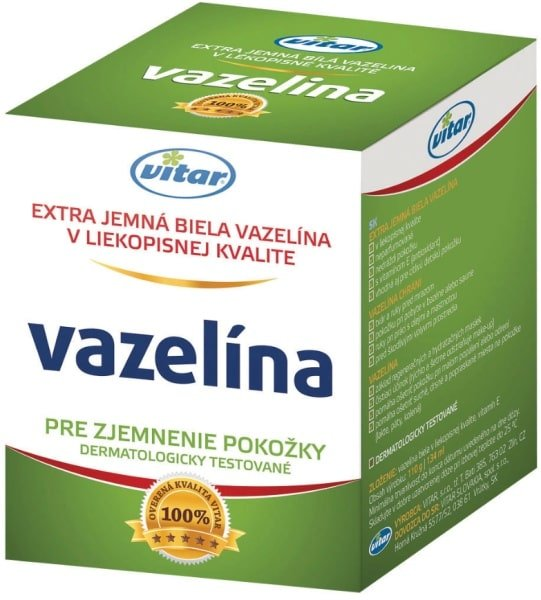 Vitar vazelína extra jemná biela 110 g - biela