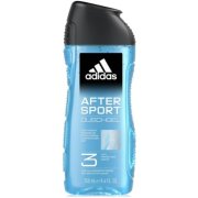 Adidas After Sport 3v1, sprchový gél pánsky 250 ml