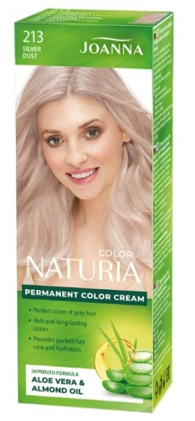 Joanna Naturia Color 213 strieborný prach, farba na vlasy 1 ks - 213