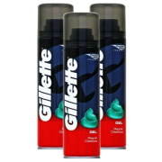 Gillette gél na holenie Classic Regular 3 x 200 ml