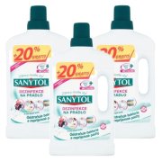 SANYTOL Dezinfekcia na bielizeň 3 x 1,2 l