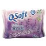 Q-Soft vlhčený toaletný papier Deluxe Levanduľa 60 ks