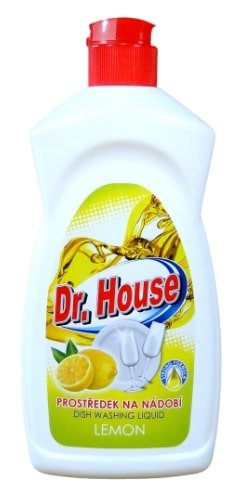 Dr. House prostriedok na umývanie riadu LEMON 500 ml - 500 ml